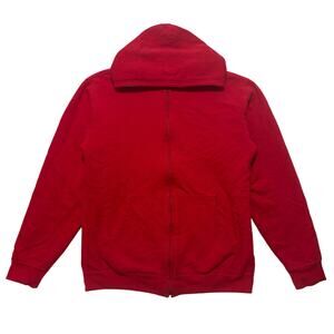 Phenomenon Reversible Double Faced Full Zip Hoodie Red Green Men's L